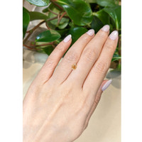 0.61 Ct. Yellow Sapphire from Montana Life Style