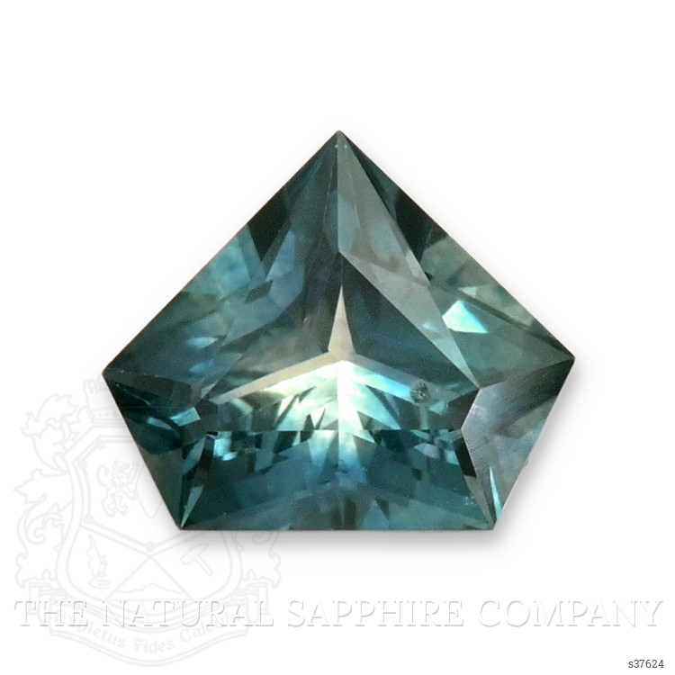0.66 Ct. Bluish Green Sapphire from Montana