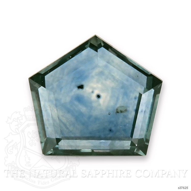 0.66 Ct. Bluish Green Sapphire from Montana