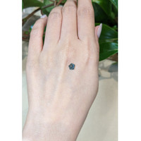 0.66 Ct. Bluish Green Sapphire from Montana Life Style