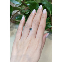 0.66 Ct. Bluish Green Sapphire from Montana Life Style