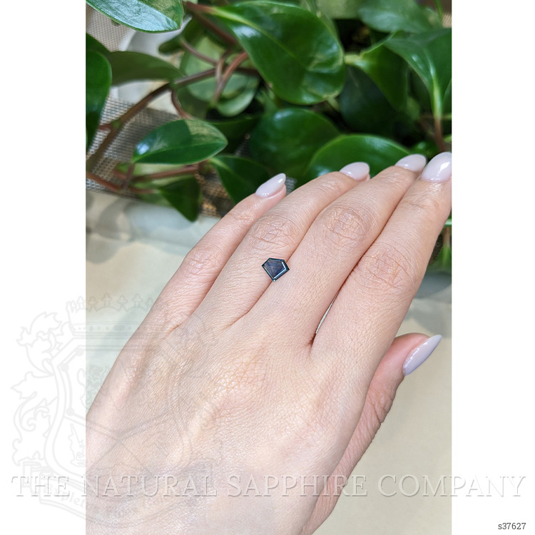 0.82 Ct. Bluish Green Sapphire from Montana