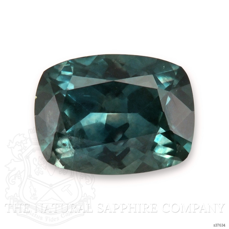 0.59 Ct. Bluish Green Sapphire from Ceylon (Sri Lanka)
