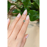 0.69 Ct. Bluish Green Sapphire from Montana Life Style