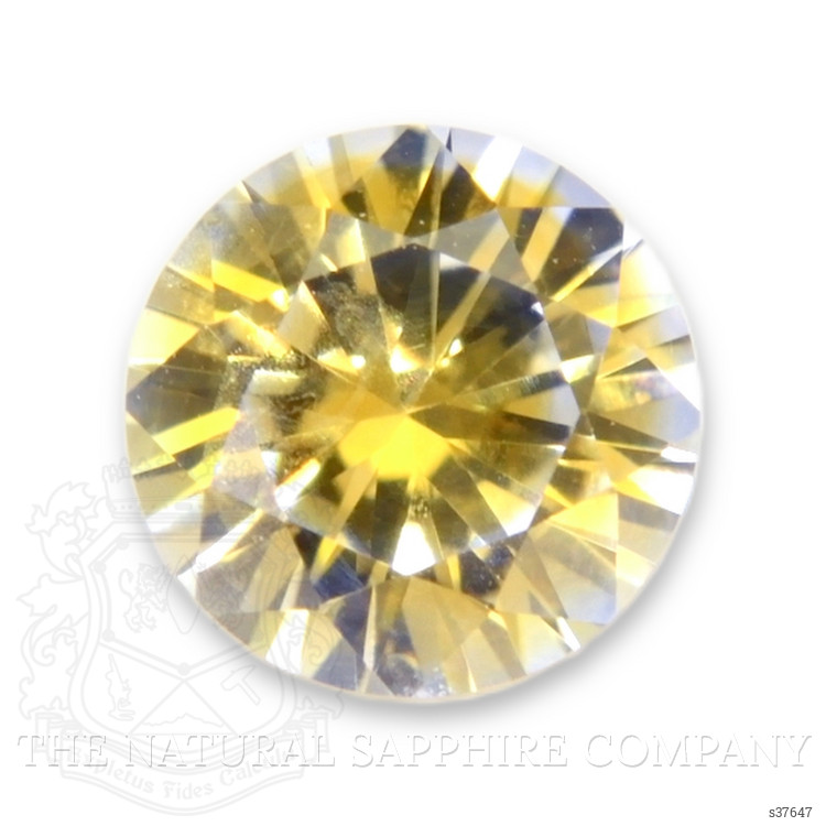 0.46 Ct. Yellow Sapphire from Montana