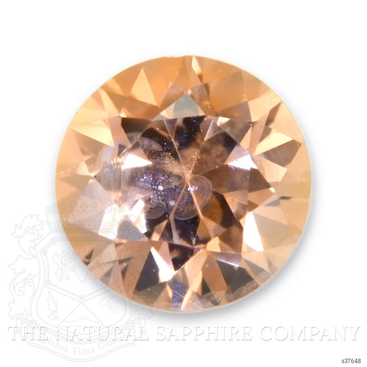 0.46 Ct. Orange Sapphire from Montana