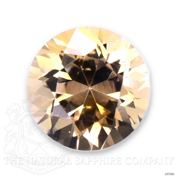 0.47 Ct. Yellowish Brown Sapphire from Montana