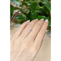 0.48 Ct. White Sapphire from Montana Life Style