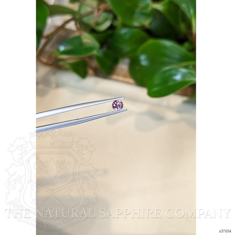 0.49 Ct. Purplish Pink Sapphire from Montana