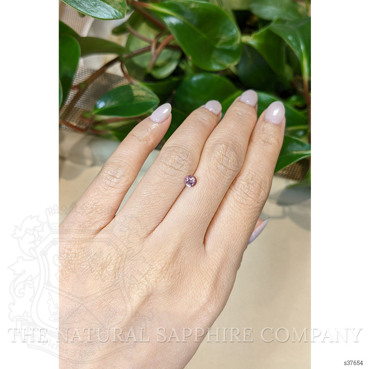 0.49 Ct. Purplish Pink Sapphire from Montana