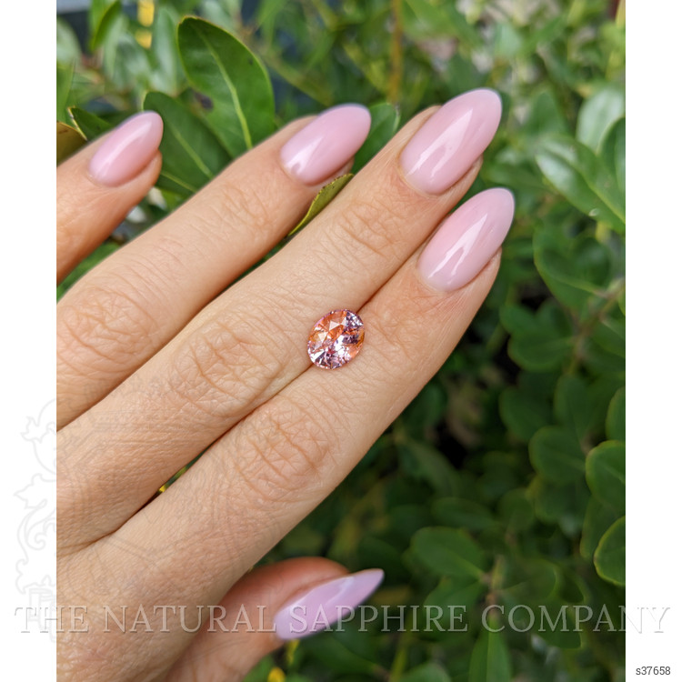 2.42 Ct. Padparadscha Sapphire from Ceylon (Sri Lanka)