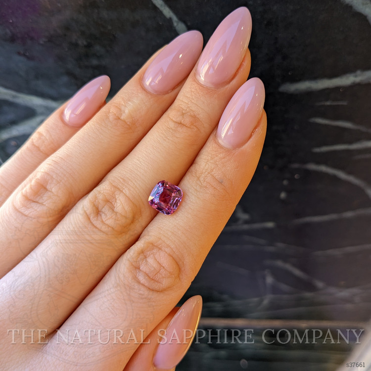 3.03 Ct. Purplish Pink Sapphire from Madagascar