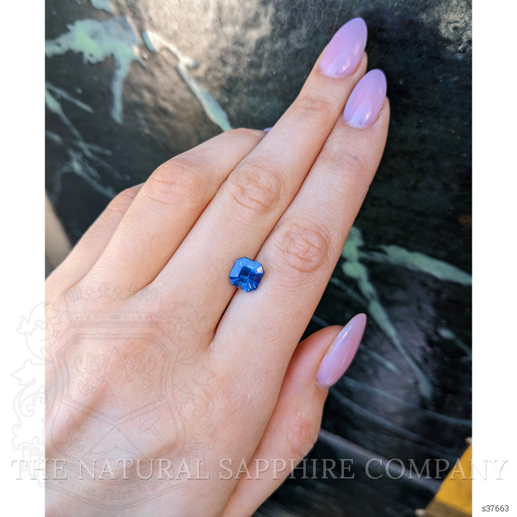 3.02 Ct. Blue Sapphire from Ceylon (Sri Lanka)