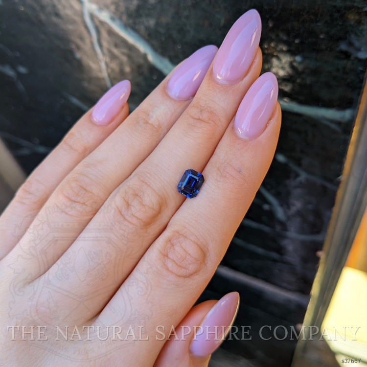 2.30 Ct. Blue Sapphire from Ceylon (Sri Lanka)