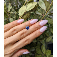 1.91 Ct. Blue Sapphire from Ceylon (Sri Lanka) Life Style