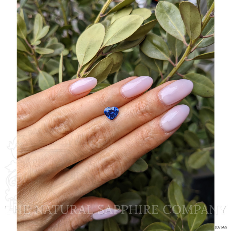 1.91 Ct. Blue Sapphire from Ceylon (Sri Lanka)