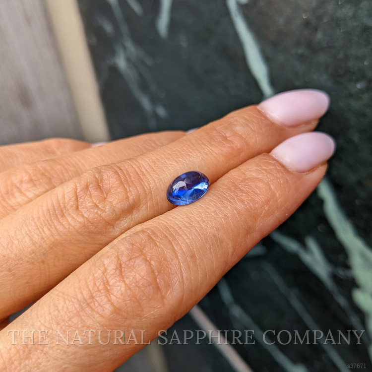 2.68 Ct. Blue Cabochon Sapphire from Ceylon (Sri Lanka)