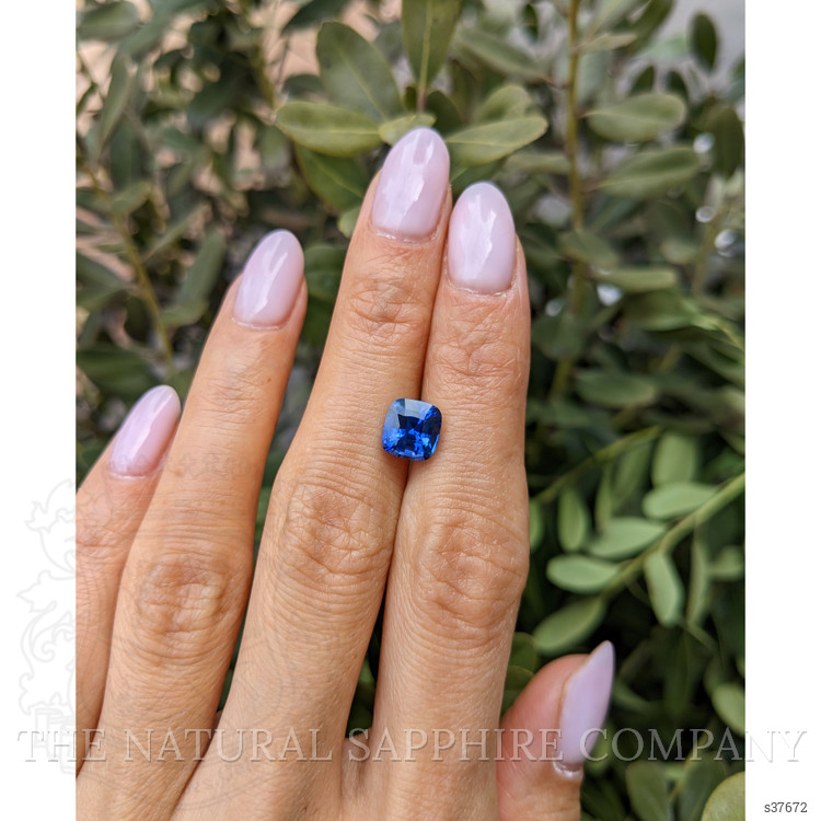 2.61 Ct. Blue Sapphire from Ceylon (Sri Lanka)