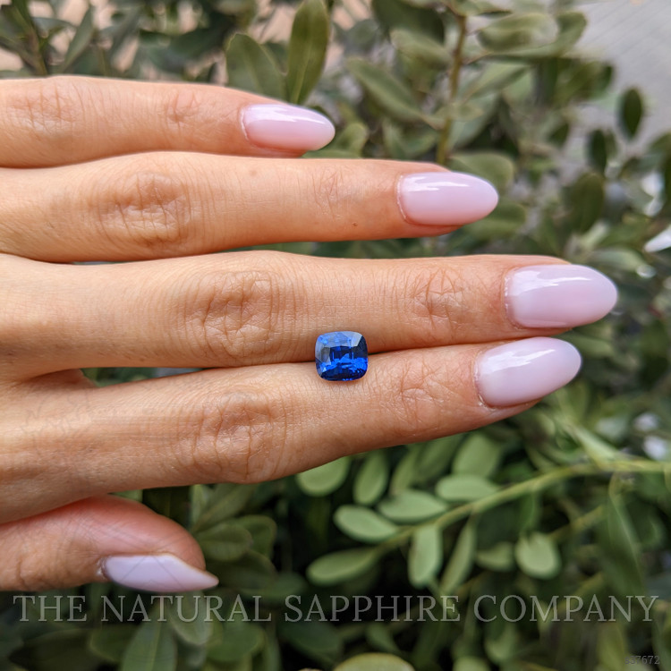 2.61 Ct. Blue Sapphire from Ceylon (Sri Lanka)