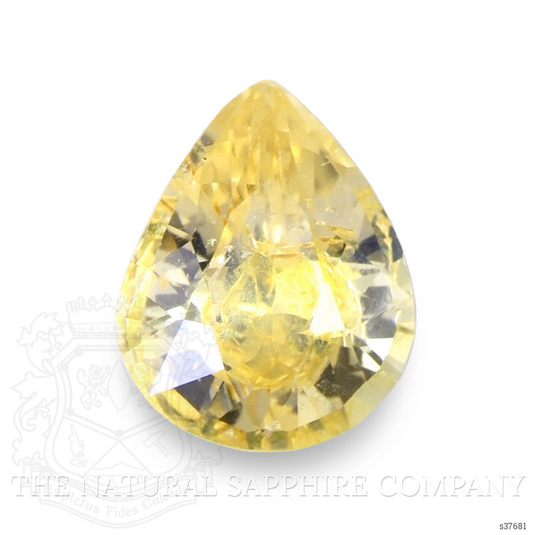 0.98 Ct. Yellow Sapphire from Ceylon (Sri Lanka)