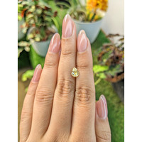 0.98 Ct. Yellow Sapphire from Ceylon (Sri Lanka) Life Style