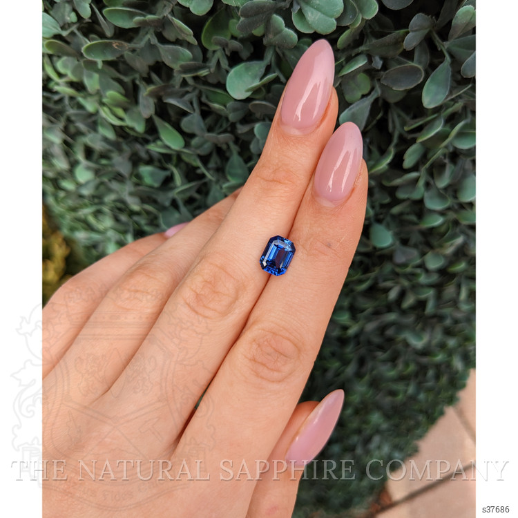 2.69 Ct. Blue Sapphire from Ceylon (Sri Lanka)