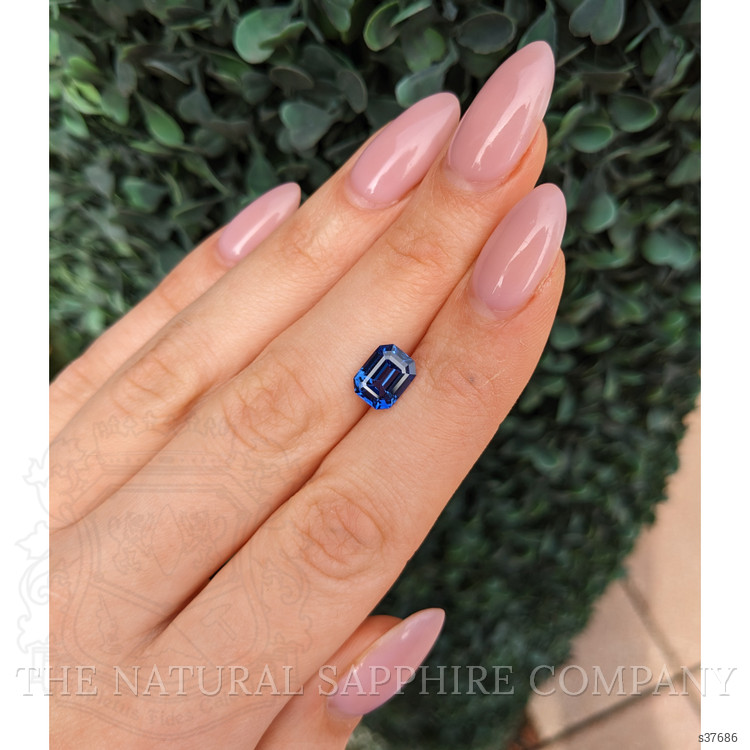 2.69 Ct. Blue Sapphire from Ceylon (Sri Lanka)