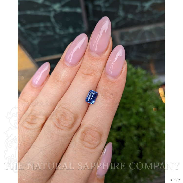 2.26 Ct. Blue Sapphire from Ceylon (Sri Lanka)
