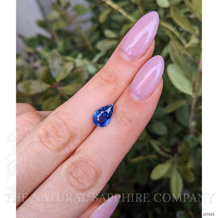 3.05 Ct. Blue Sapphire from Ceylon (Sri Lanka)
