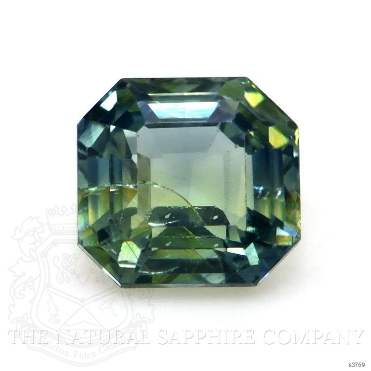 0.72 Ct. Bluish Green Sapphire from Ceylon (Sri Lanka)