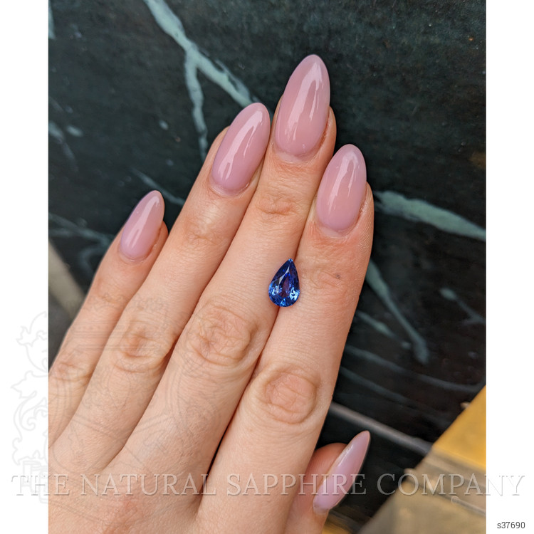 2.61 Ct. Blue Sapphire from Ceylon (Sri Lanka)