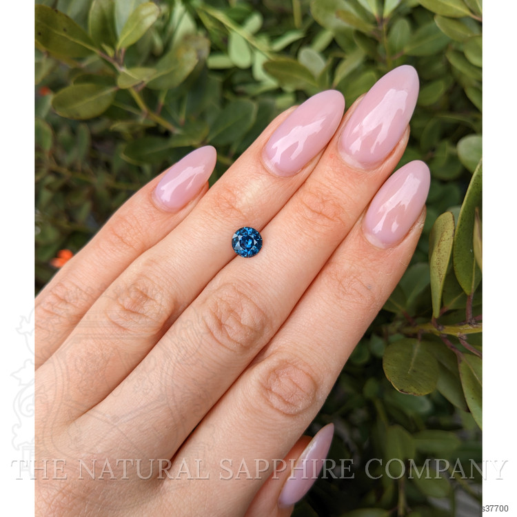 1.50 Ct. Greenish Blue Sapphire from Ceylon (Sri Lanka)