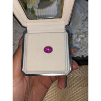 6.54 Ct. Pinkish Purple Star Sapphire from Ceylon (Sri Lanka) Life Style