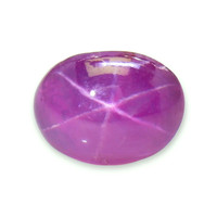 2.36 Ct. Pinkish Purple Star Sapphire from Ceylon (Sri Lanka) Video