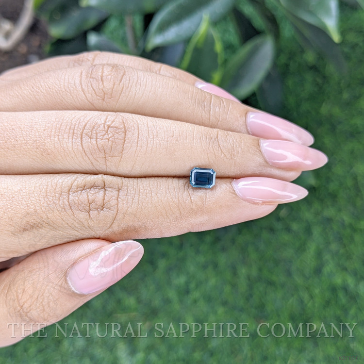 1.04 Ct. Greenish Blue Sapphire from Madagascar