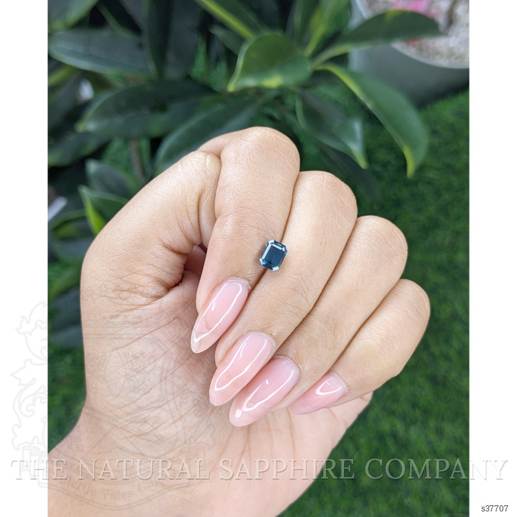 1.04 Ct. Greenish Blue Sapphire from Madagascar