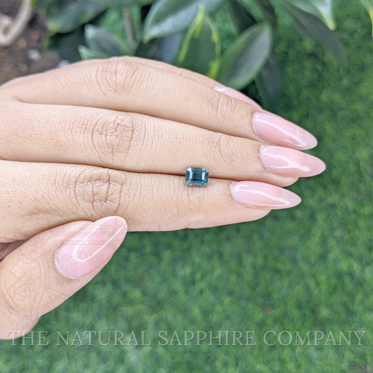 1.01 Ct. Bluish Green Sapphire from Madagascar