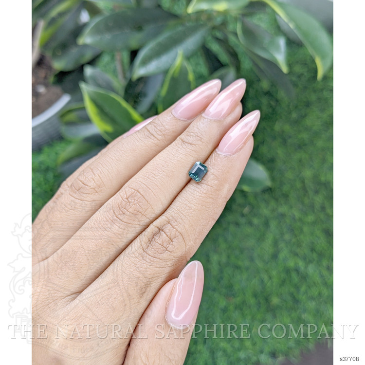 1.01 Ct. Bluish Green Sapphire from Madagascar