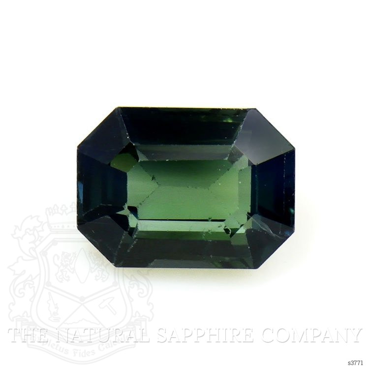 0.72 Ct. Bluish Green Sapphire from Ceylon (Sri Lanka)
