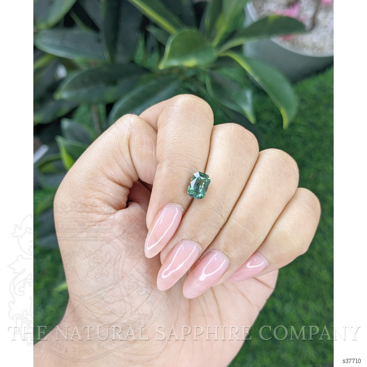 2.00 Ct. Bluish Green Sapphire from Africa