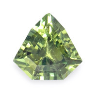 0.68 Ct. Yellowish Green Sapphire from Madagascar Video