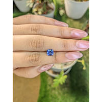 1.23 Ct. Blue Sapphire from Ceylon (Sri Lanka) Life Style