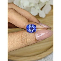 5.15 Ct. Violet Sapphire from Ceylon (Sri Lanka) Life Style