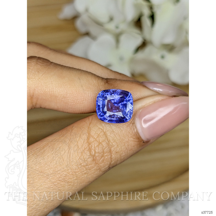 5.57 Ct. Violet Sapphire from Ceylon (Sri Lanka)