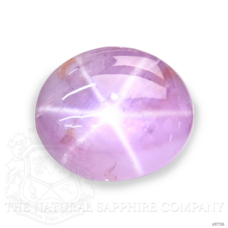 2.51 Ct. Pinkish Purple Star Sapphire from Tanzania