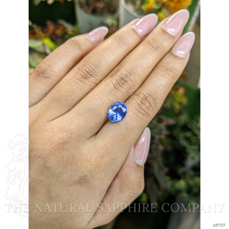 3.49 Ct. Blue Sapphire from Ceylon (Sri Lanka)