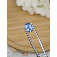 3.49 Ct. Blue Sapphire from Ceylon (Sri Lanka) Life Style