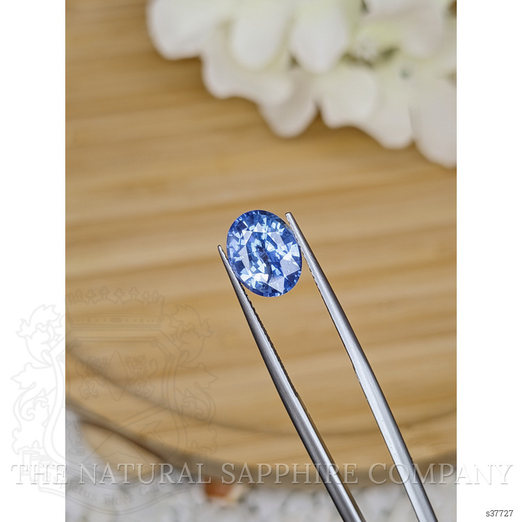 3.49 Ct. Blue Sapphire from Ceylon (Sri Lanka)