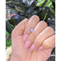 2.88 Ct. Bluish Purple Sapphire from Tanzania Life Style