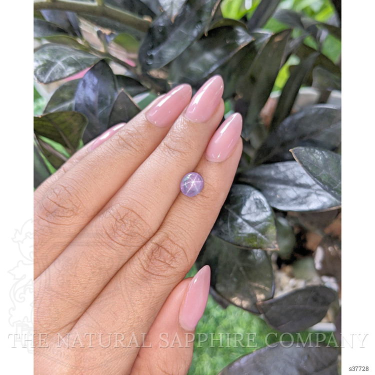 2.88 Ct. Bluish Purple Sapphire from Tanzania